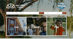 Desktop Screenshot of cityofwestpointga.com